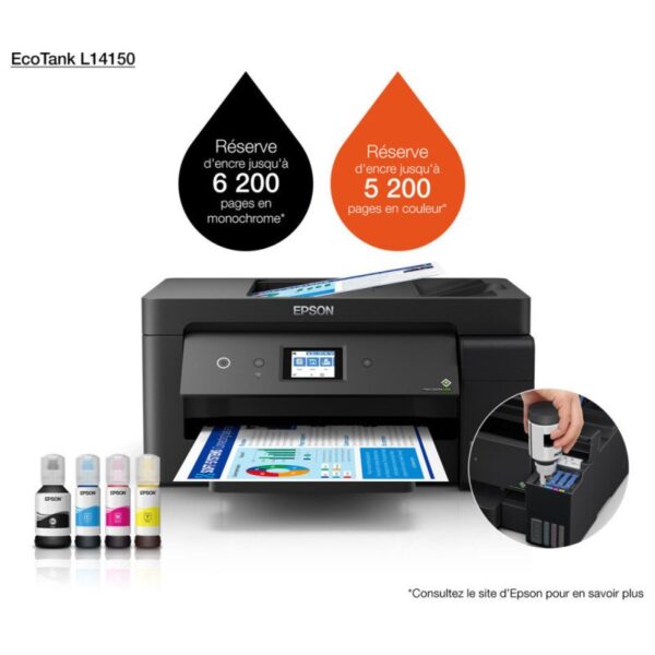 Epson EcoTank L14150 Imprimante A3+ Multifonction