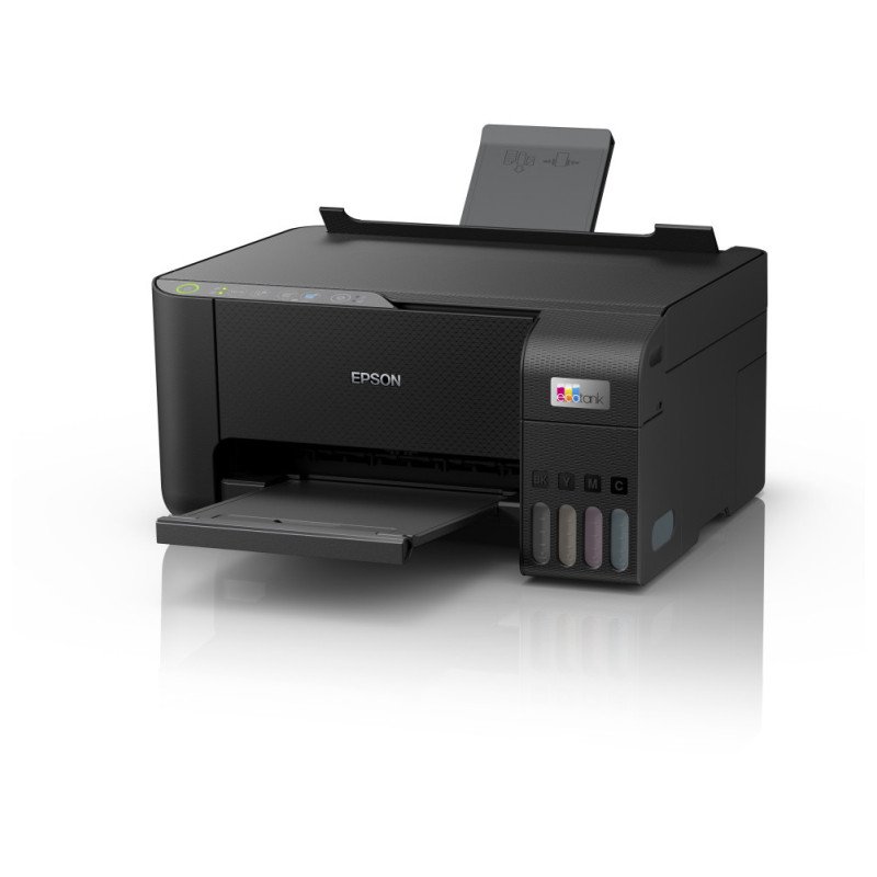 Imprimante Epson L3250 avec réservoir d’encre et connectivité Wi-Fi Direct.