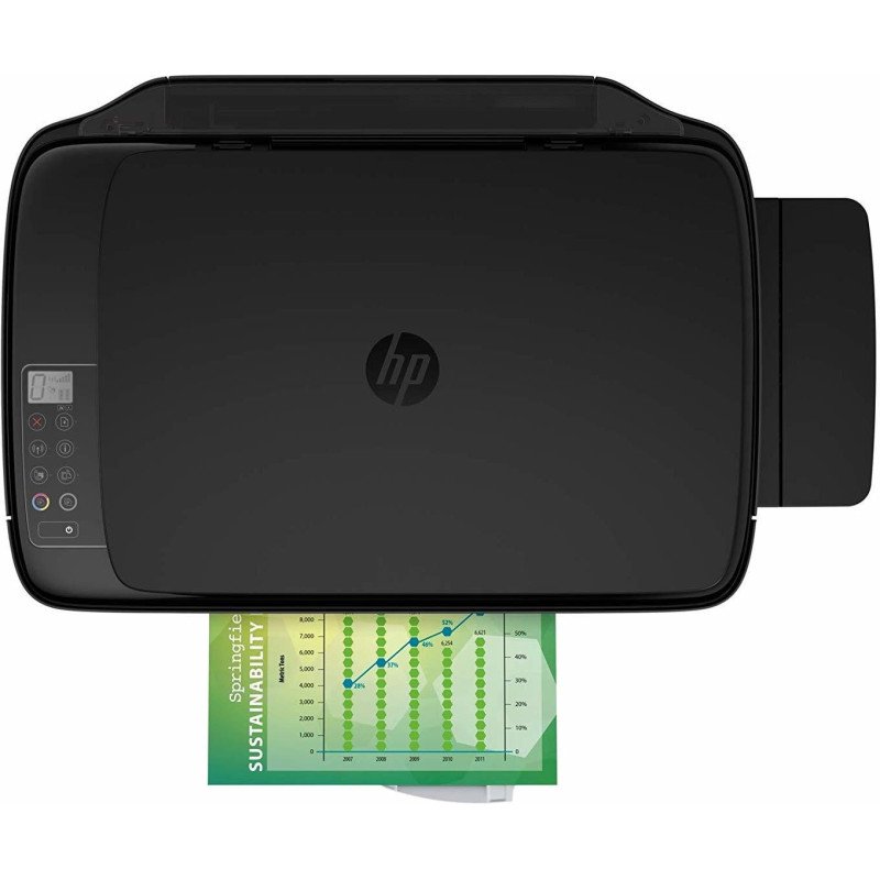 Imprimante HP Ink Tank 415 vue de face avec son design compact et moderne.