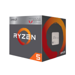 Processeur AMD Ryzen 5 2400G avec ventilateur Wraith Spire, vue avant