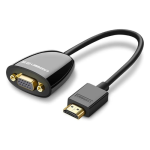 Adaptateur HDMI vers VGA Ugreen branché sur un ordinateur portable