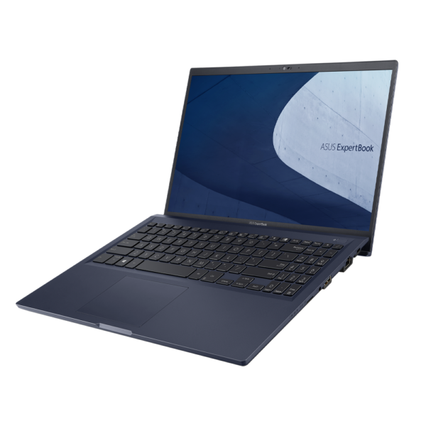 Écran Full HD 15,6 pouces de l’Asus ExpertBook B1 avec technologie antireflet.