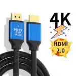 Câble HDMI Premium 15m 4K UHD HDR – Haute performance pour un streaming fluide.