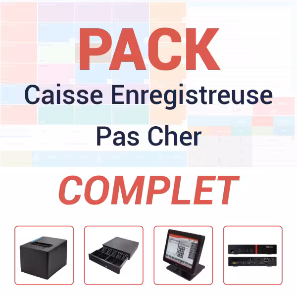 Caisse Enregistreuse Pas Cher – Pack Complet