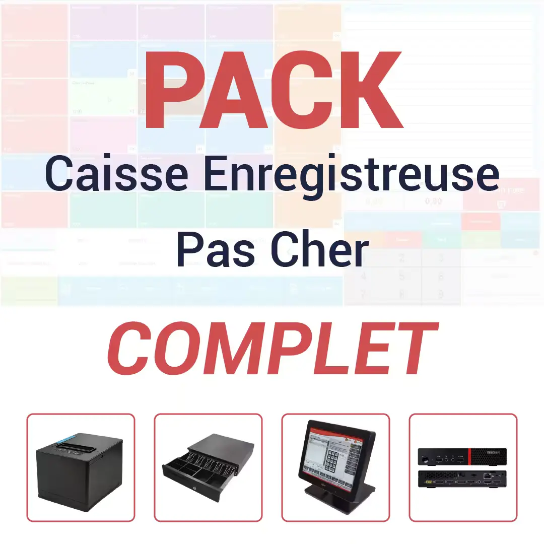 Caisse Enregistreuse Pas Cher – Pack Complet