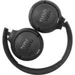 Casque JBL Tune 520 BT Noir – Vue de face