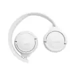JBL Tune 520 BT Blanc posé sur une table