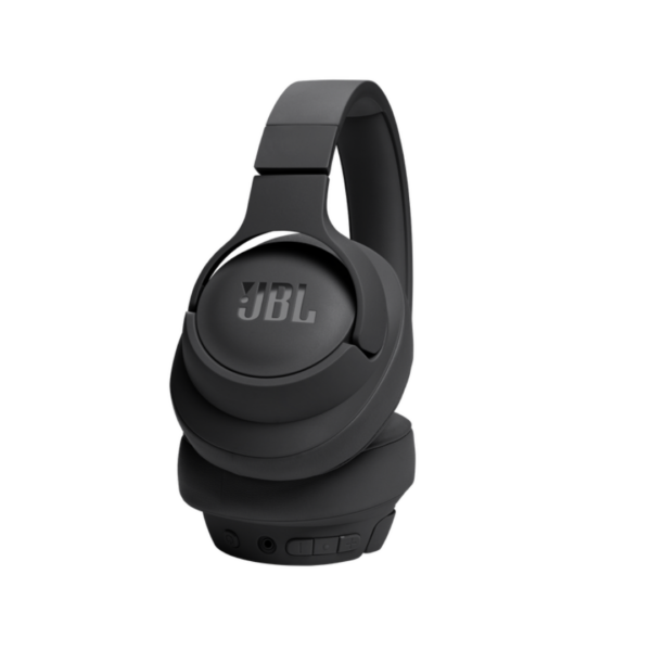 Casque JBL Tune 720BT Noir porté par un utilisateur