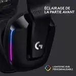 Casque Logitech G733 Lightspeed avec microphone détachable