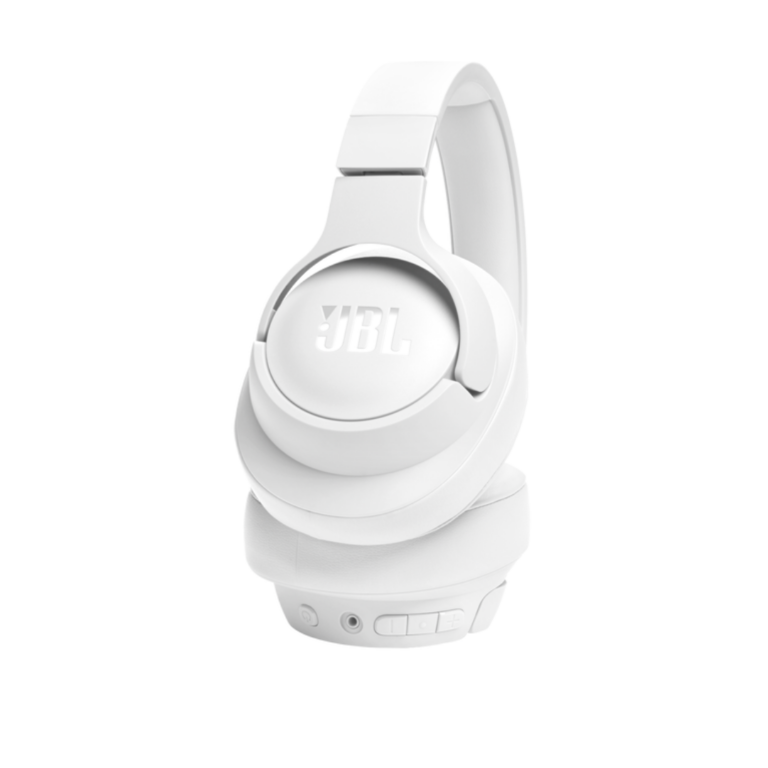 Casque JBL Tune 720BT Blanc avec vue avant