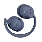 Casque JBL Tune 770NC Bleu porté par un utilisateur
