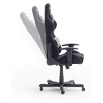 Dossier inclinable 180° de la chaise Robas Lund DX Racer 2