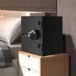 Coffre-fort ignifuge DELI T581 avec serrure à clé