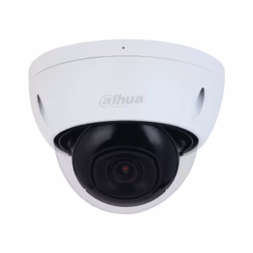 Caméra Dahua 5M IP DH-IPC-HDBW2541E-S Dome avec vision nocturne et détection de mouvement, idéale pour la surveillance intérieure et extérieure.