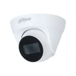 Caméra Dahua IP 2M DH-IPC-HDW1230T1-A-S5 vue avant, caméra de sécurité audio dome.