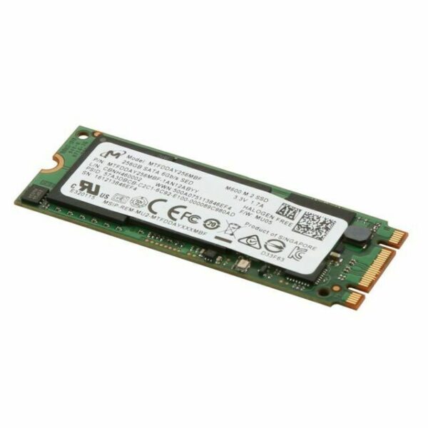 SSD M.2 NVMe 128 Go reconditionné – vue de dessus