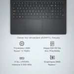 Dell Inspiron 3535 avec processeur Ryzen 5 et stockage NVMe
