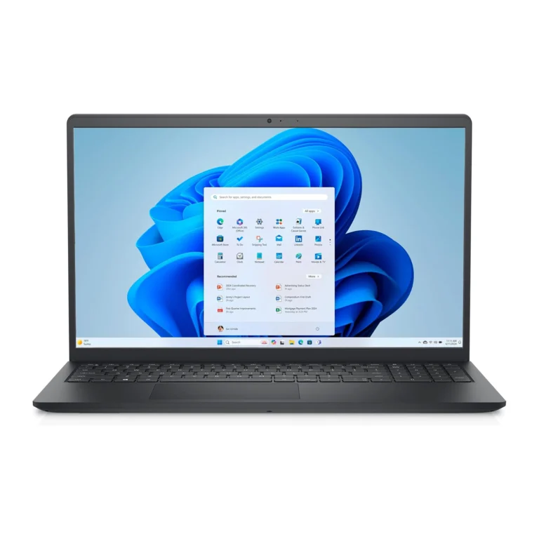 Dell Inspiron 3535 vue avant avec écran 15.6"