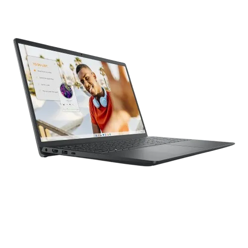 Dell Inspiron 3535 vue de côté avec ports et connectivité