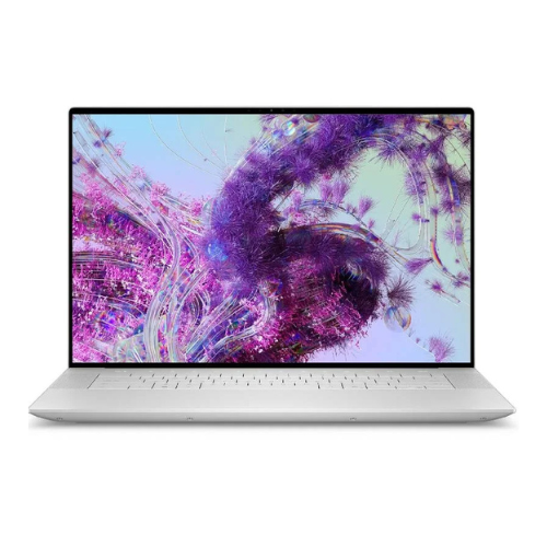 Vue de face du Dell XPS 9640, écran lumineux et design premium