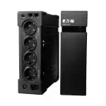 Vue avant de l’onduleur Eaton Ellipse ECO 800 USB FR avec ses prises et ports USB.