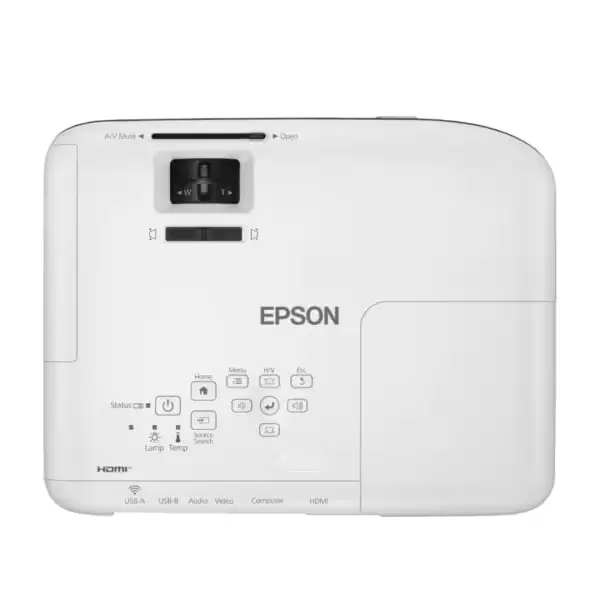 Epson EB-W51 affichant une image haute résolution