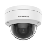 Vue rapprochée de la caméra HIKVISION DS-2CD1123G0E-I (2.8MM) avec son boîtier robuste.