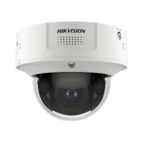 Caméra IP HIKVISION 4MP iDS-2CD7146G0-IZHSY vue de face, avec objectif varifocal et technologie DeepinView.