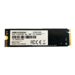 SSD HIKVISION E1000 M.2 256 Go en gros plan, affichant son design compact et performant.