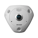 Vue panoramique de la caméra HIKVISION DS-2CD63C5G0-IVS avec une résolution 12 MP et technologie infrarouge.