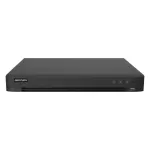 Panneau arrière du DVR HIKVISION IDS-7216HUHI-M2/X avec ports HDMI, VGA et BNC.