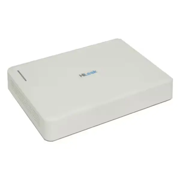 Enregistreur vidéo numérique HILOOK DVR-116G-F1 blanc, design élégant et moderne pour une sécurité optimale.