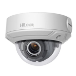 Vue de la caméra dôme HILOOK IPC-D620H-V installée au plafond.