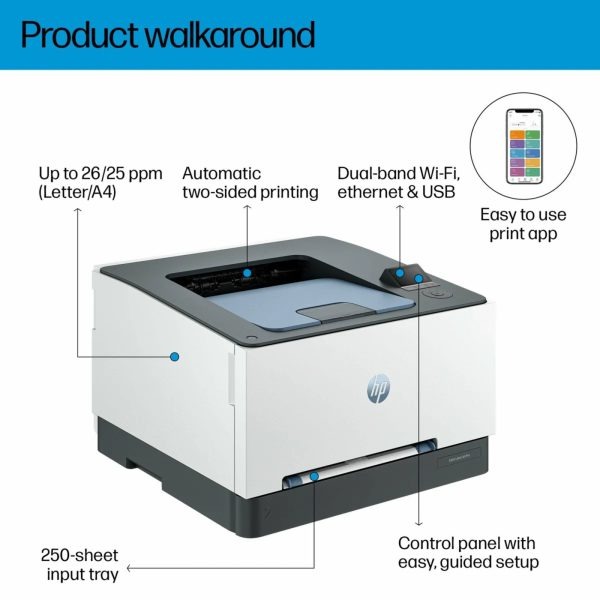 Connectivité Wi-Fi de l’imprimante HP LaserJet Pro 3203dw