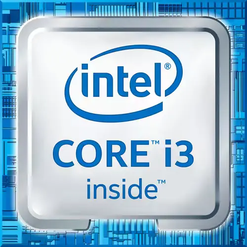 Processeur Intel Core i3-9100 - Vue de face, performance 3,6 GHz