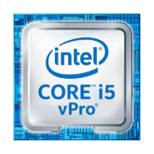 Vue de face du processeur Intel Core i5-9600K, 3,7 GHz avec 9 Mo de cache et ventilateur inclus.