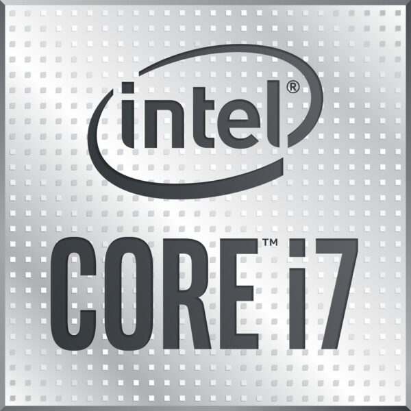 Processeur Intel Core i7-10700KF avec boîte, modèle haute performance pour gaming et création.