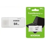 Clé USB KIOXIA TransMemory 64GB Blanc en utilisation