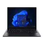 Lenovo ThinkPad L14 Gen 2 ouvert, affichant un écran lumineux de 14 pouces