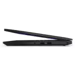 Lenovo ThinkPad L14 Gen 5 vu de profil, montrant sa finesse et ses ports.