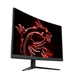 Détail du design élégant de l'écran MSI Optix G32C4, courbure 1800R.