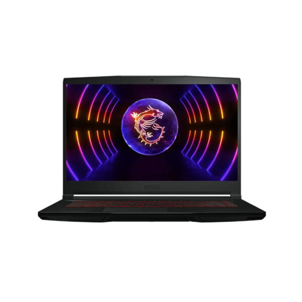 MSI GF63 12FE, ordinateur portable gaming, écran 15,6", design fin et puissant.