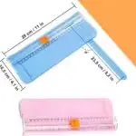 Massicot rogneuse A5 rose vue frontale
