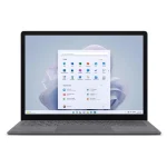 Microsoft Surface Laptop 5 affichant une interface Windows 11 sur son écran tactile lumineux.