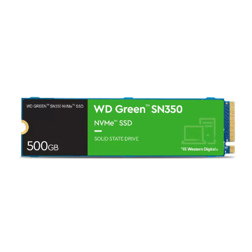 SSD Western Digital Green SN350 M.2 inséré dans un PC portable