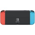 Joy-Con bleu et rouge détachés de la console en mode sur table.