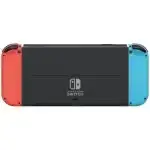 Joy-Con bleu et rouge détachés de la console en mode sur table.