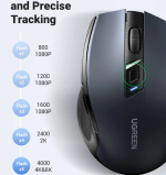Souris Ugreen avec son récepteur USB 2.4GHz