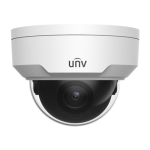 Caméra IP UNIVIEW 5M UV-IPC325LB-SF28-A avec design dôme fixe, idéale pour une surveillance de haute qualité.