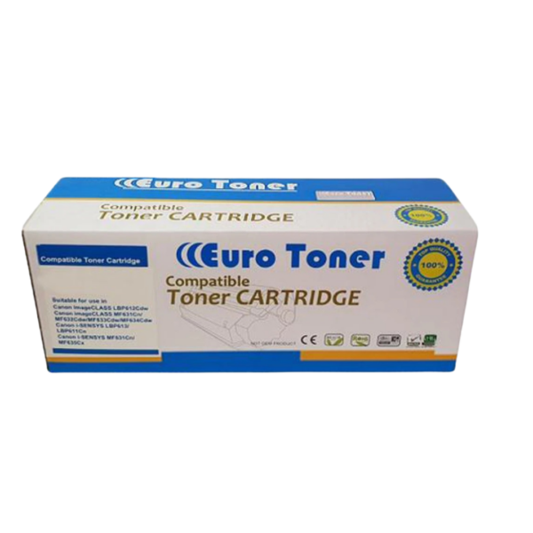 Toner EURO TONER CF351 Bleu compatible HP - Vue avant